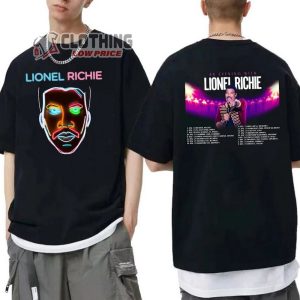 Lionel Richie Tour Dates 2023 Shirt An Evening With Lionel Richie Concert 2023 Shirt Lionel Richie Music Shirt Lionel Richie 2023 Tee1