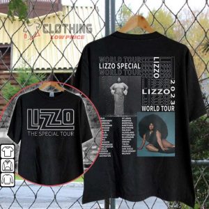 Lizzo Special World Tour 2023, Lizzo Music Concert Double Sides Shirt, Music Tour 2023 Shirt Gift Unisex Sweatshirts T-Shirt