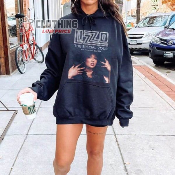 Lizzo The Special Tour 2023 Shirt, Lizzo Tour Dates 2023 T-Shirt, Lizzo Rapper Tour Sweatshirt, 2023 Music Hoodie