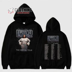 Lizzo The Special Tour Dates 2023 Hoodie Lizzo Tour 2023 Sweatshirt Lizzo Rapper Tour Sweater Lizzo 2023 Music Shirt1