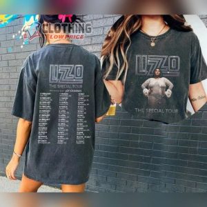 Lizzo The Special Tour Dates 2023 Hoodie Lizzo Tour 2023 Sweatshirt Lizzo Rapper Tour Sweater Lizzo 2023 Music Shirt3