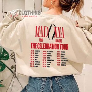 Madonna The Celebration Tour Dates 2023 Merch Madonna World Tour Music 2023 T Shirt 2