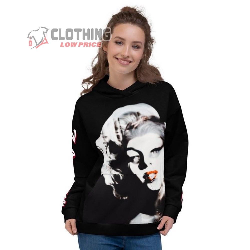 Marilyn Manson A Little Monroe Hoodie, Marilyn Monroe Blonde Actress ...