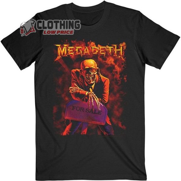 Megadeth Peace Sells T- Shirt, Megadeth Funko Pop T- Shirt, Megadeth Night Stalkers T- Shirt