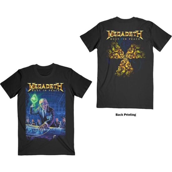 Megadeth Rust In Peace T-shirt, Megadeth Train Of Consequences T- Shirt, Megadeth Well Be Back T- Shirt