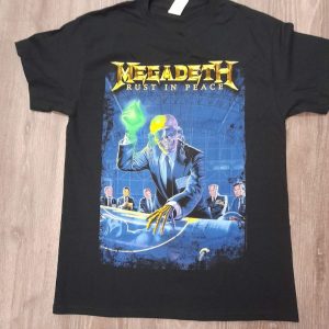 Megadeth Rust In Peace T-shirt, Megadeth Train Of Consequences T- Shirt, Megadeth Well Be Back T- Shirt