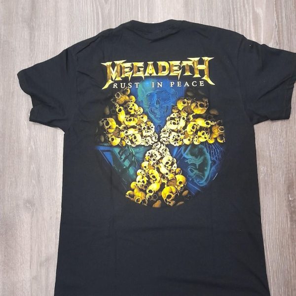 Megadeth Rust In Peace T-shirt, Megadeth Train Of Consequences T- Shirt, Megadeth Well Be Back T- Shirt