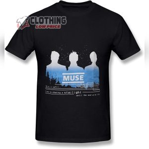 Muse Albums Merch Muse Tour Setlist Shirt Muse Concert T Shirt Muse Music Band Tee