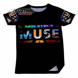 Muse World Tour Ticket Shirt Muse Presale Ticket Tee Muse New Albums Shirt