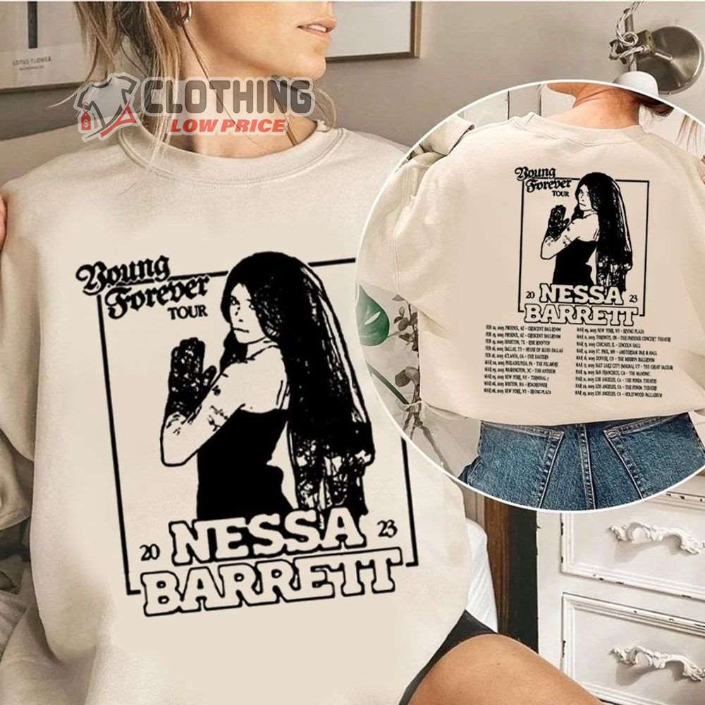 Nessa Barrett Young Forever Tour 2023 With Dates Merch Nessa Barrett