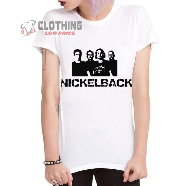 Nickelback World Tour 2023 T-Shirt, Nickelback Get Rollin’ Tour Shirt, Nickelback Members Tee