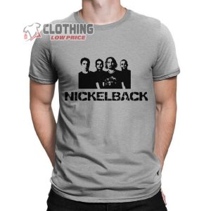 Nickelback World Tour 2023 T Shirt Nickelback Get Rollin Tour Shirt Nickelback Members Tee3