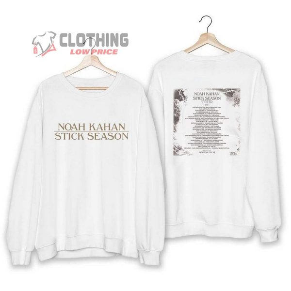 Noah Kahan 2023 Tour Dates T-Shirt, Noah Kahan Tour 2023 Gift For Fan Sweatshirt, Noah Kahan Pop Music Shirt, Noah Kahan Stick Season Shirt