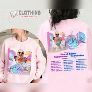 P!Nk Summer Carnival Tour 2023 Doubled Sides T-Shirt, Summer Carnival Tour Hoodie, P!Nk Tour Shirt