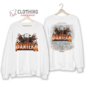 Pantera 2023 Tour With Lamp Of God Shirt Pantera Band Shirt Pantera Metal Rock 2023 Shirt Pantera Concert Sweatshirt3