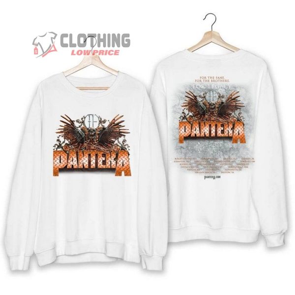 Pantera 2023 Tour With Lamp Of God Shirt, Pantera Band Shirt, Pantera ...