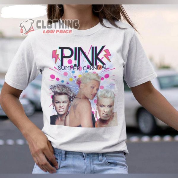 Pink Summer Carnival 2023 Tour Setlist Merch, Pink in Concerts 2023 ...