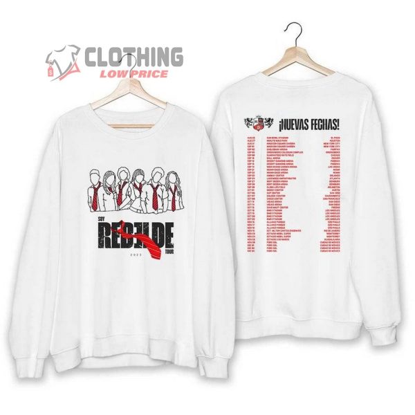 Rbd Tour Dates Shirt, Rbd TShirt, Rebelde Tour T-Shirt, Soy Rebelde Tour 2023 Shirt, Rbd Tour 2023 Shirt, Rebelde Shirt