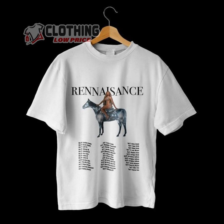 Renaissance World Tour 2023 Beyonce T-shirt, Beyonce Verified Fan Merch ...