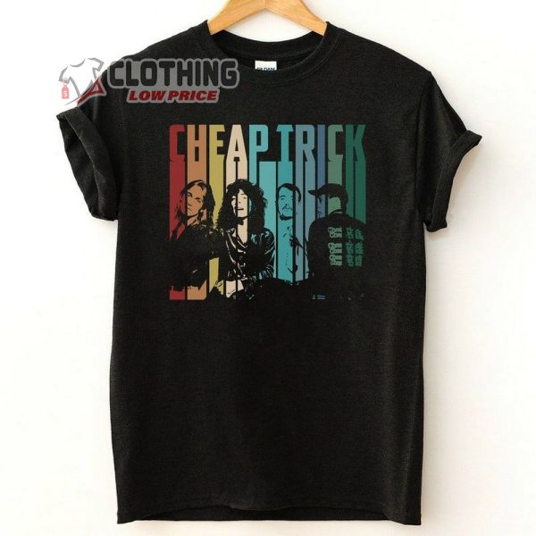 Retro Vintage Cheap Trick Band T-Shirt, Cheap Trick Shirt, RetroTee, Cheap Trick New Tour Merch