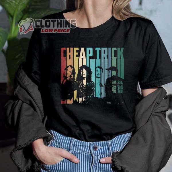 Retro Vintage Cheap Trick Band T-Shirt, Cheap Trick Shirt, RetroTee, Cheap Trick New Tour Merch