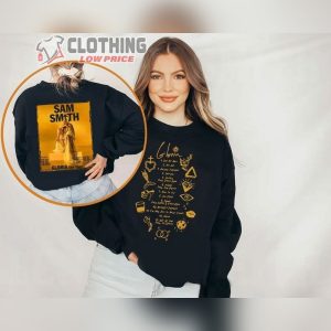 Sam Smith Gloria Tour 2023 T-Shirt, Sam Smith World Tour Shirt, Gloria Tour Sweatshirt, Sam Smith 2023 Gloria Tour Shirt, Sam Smith Shirt For Fan