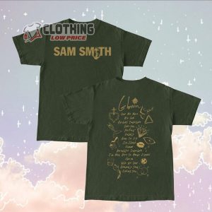 Sam Smith Gloria World Tour 2023 Unisex TShirt, Sam Smith Shirt, Gloria Tour Shirt, Sam Smith Gloria Tour Shirt, Unholy Shirt