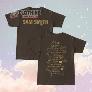 Sam Smith Gloria World Tour 2023 Unisex TShirt, Sam Smith Shirt, Gloria Tour Shirt, Sam Smith Gloria Tour Shirt, Unholy Shirt