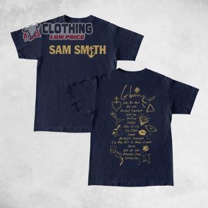 Sam Smith Gloria World Tour 2023 Unisex TShirt Sam Smith Shirt Gloria Tour Shirt Sam Smith Gloria Tour Shirt Unholy Shirt3