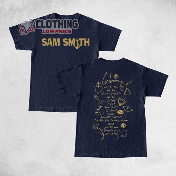 Sam Smith Gloria World Tour 2023 Unisex TShirt, Sam Smith Shirt, Gloria Tour Shirt, Sam Smith Gloria Tour Shirt, Unholy Shirt