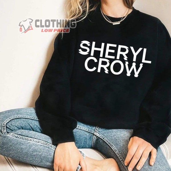 Sheryl Crow Rock N Roll Half Of Time Tour 2023 Merch Rock N Roll Half Of Time 2023 Tour Dates Shirt Sheryl Crow Tour 2023 T-Shirt