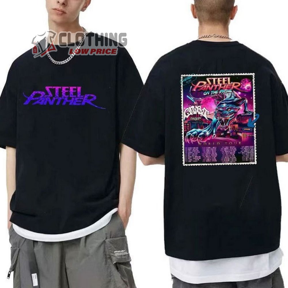 Steel Panther On The Prowl American Tour 2023 Sweatshirt, Steel Panther ...