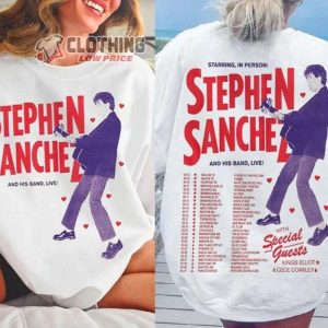 Stephen Sanchez 2023 Tour And His Band Live Merch Stephen Sanchez Concert 2023 Hoodie 2