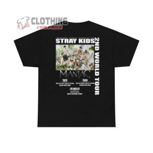 Stray Kids Maniac World Tour Tickets T Shirt Stray Kids Maniac World Tour 2023 Shirt Stray Kids Group Shirts Maniac Sweatshirt3