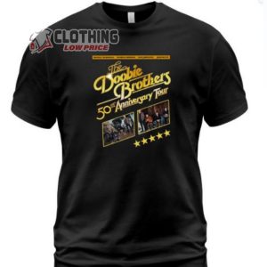 The Doobie Brothers 50th Anniversary Tour T-shirt, Doobie Brothers Tour 2023 Shirt, Doobie Brothers Las Vegas 2023 Shirt