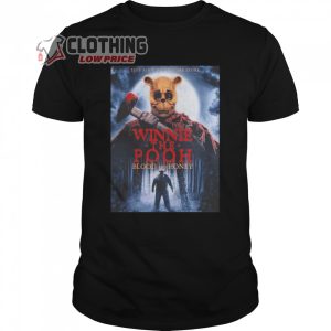 This Aint No Bedtime Story Winnie The Pooh Merch Winnie The Pooh Blood And Honey Horror Movie 2023 T-Shirt