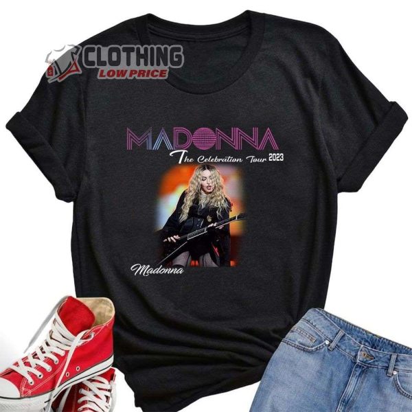 The Celebration Tour 2023 Tickets Merch Madonna The Celebration Tour 2023 Shirt Madonna Concert 2023 Shirt