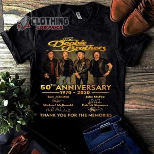 The Doobie Brothers 50th Anniversary Tour Setlist Shirt, Doobie Brothers Tour 2023 Shirt, Doobie Brothers Tour 2023 Merch, Doobie Brothers In Las Vegas Gift Shirt