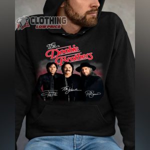 The Doobie Brothers Rock Band Signed Vintage Style T- Shirt Gift For Fan, Doobie Brothers Tour 2023 Shirt, Doobie Brothers Las Vegas 2023 Shirt