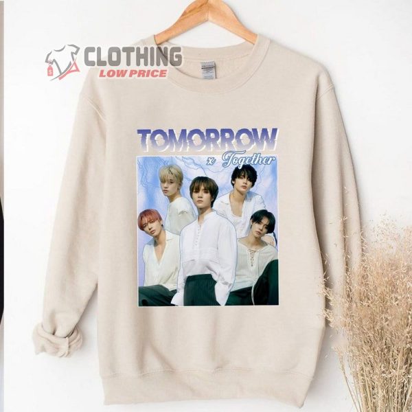 Tomorrow X Together T-Shirt, The Name Chapter Temptation Shirt, Yeonjun, Soobin, Beomgyu, Taehyun, Huening, Kai Txt Hoodie, Sugar Rush Ride Tee