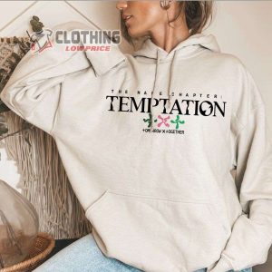 Tomorrow X Together The Name Chapter Temptation Merch Tomorrow X Together Track List Album Shirt TxT World Tour 2023 T-Shirt