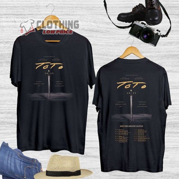 Toto World Tour 2023 Healines Dates Merch Toto The Band Shirt Toto World Tour 2023 Tickets T-Shirt