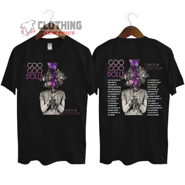 Tour 2022 – 2023 Goo Goo Dolls Chaos In Bloom Tour T-Shirt, 2022 Goo Goo Dolls Music Shirt, Goo Goo Dolls The Big Night Out Tour 2023 Sweatshirt