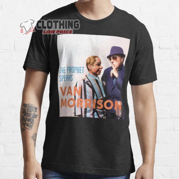 Van Morrison On Stage Signature T- Shirt, Van Morrison Tour 2023 T- Shirt, Van Morrison Tickets 2023 Gift