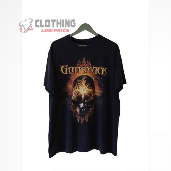 Vintage Godsmack Rock Band Tee, Godsmack Shirt Fan Gifts, Godsmack Tour 2023 Shirt, Godsmack New Album 2023 Shirt