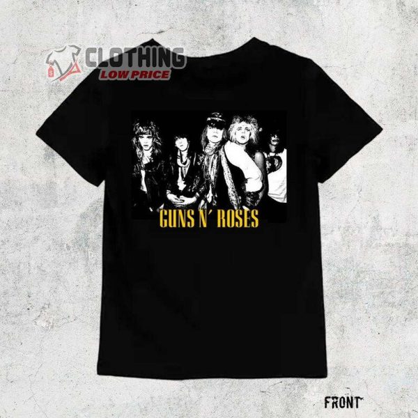 Vintage Guns N Roses Welcome To The Jungle T-Shirt, Guns N Roses Tour Shirts