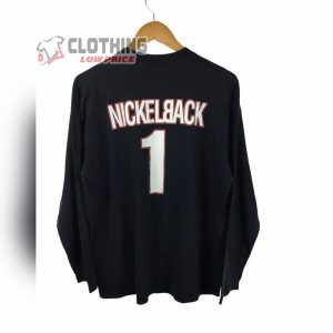 Vintage Nickelback Tour Longsleeve Band Sweatshirt, Nickelback New Album Shirt