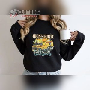 Vintage Nickleback Band Sweatshirt Nickleback Get Rollin New Album Shirt Nickleback Merch Nickelback T Shirt1