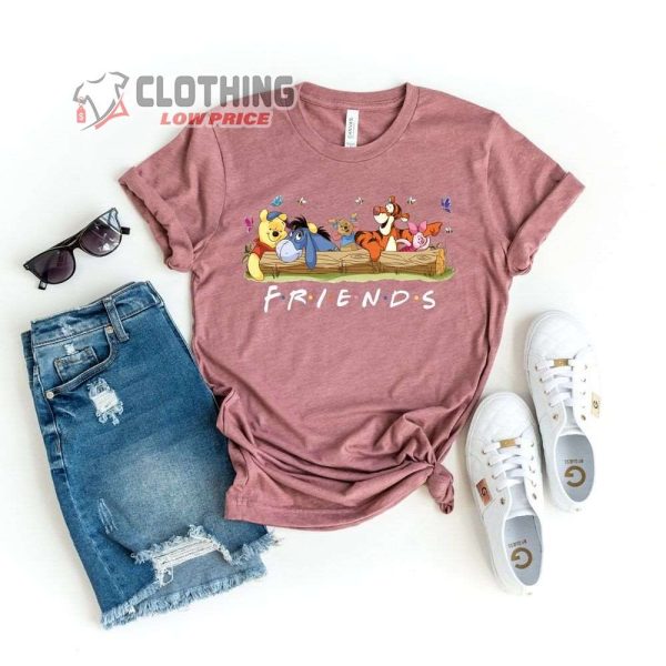 Winnie The Pooh Friends Merch Winnie The Pooh Theme Disney Family Shirt Disney Lovers T-Shirt