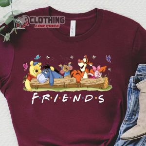 Winnie The Pooh Friends Merch Winnie The Pooh Theme Disney Family Shirt Disney Lovers T-Shirt